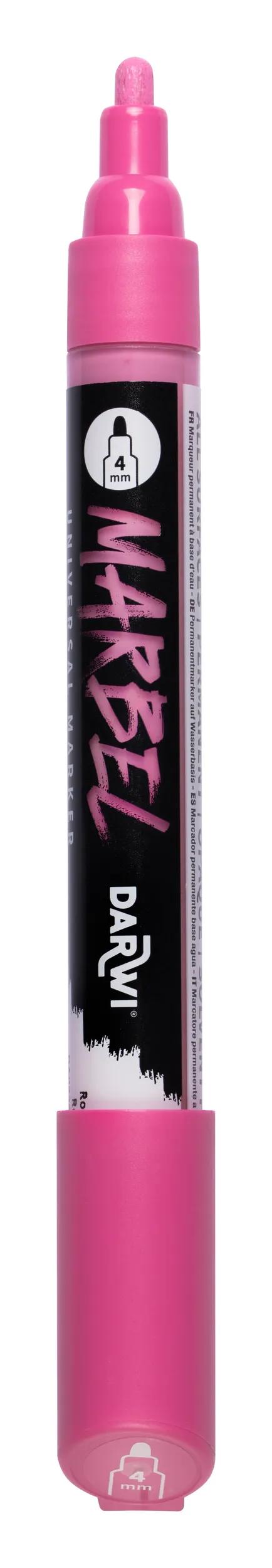 MARBEL Universal Pointe Ronde Medium 4mm marker - Pink 475 (Pack x6)