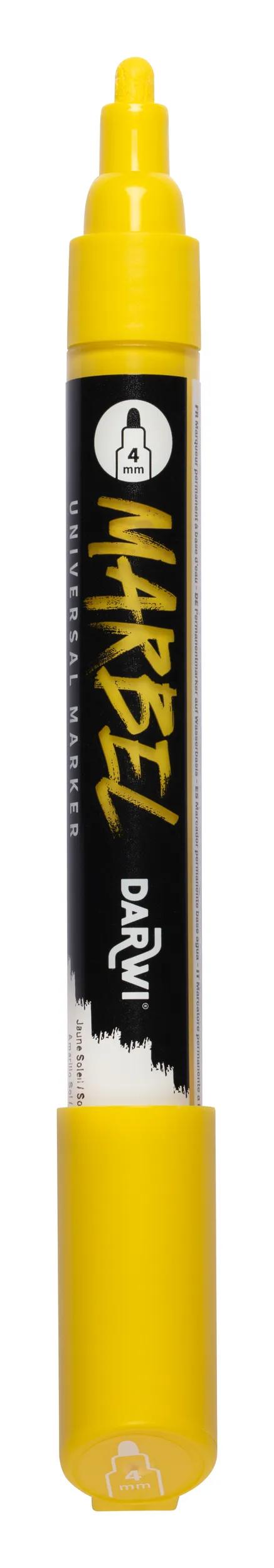 MARBEL Universal Pointe Ronde Medium 4mm marker - yellow sun 720 (Pack x6)