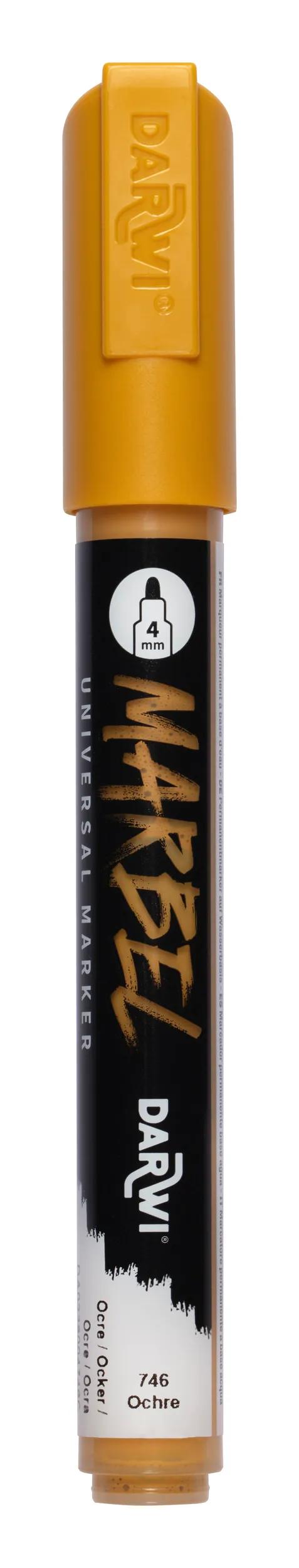MARBEL Universal Pointe Ronde Medium 4mm marker - Ocre 746 (Pack x6)