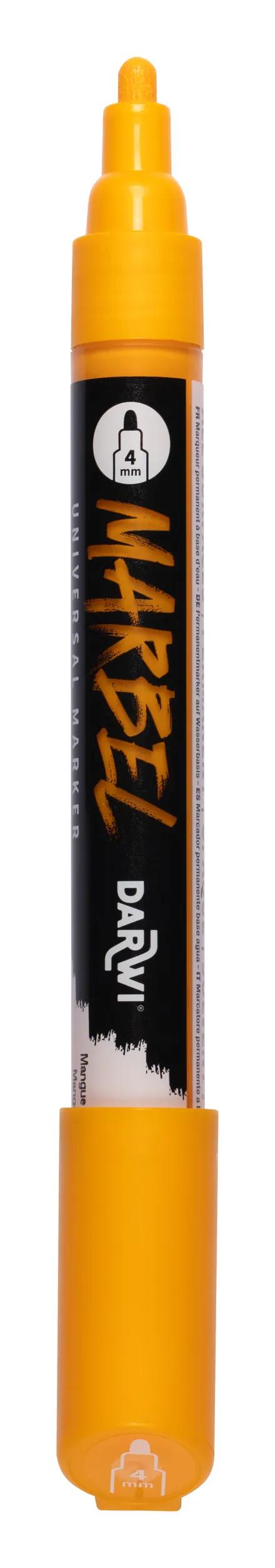 MARBEL Universal Pointe Ronde Medium 4mm marker - Mango 754 (Pack x6)