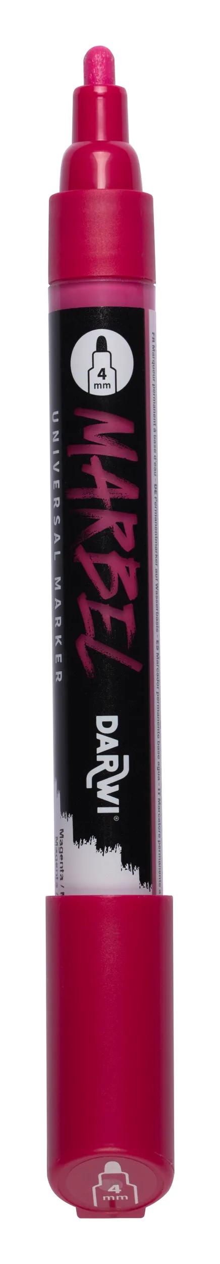 MARBEL Universal Pointe Ronde Medium 4mm marker - Magenta 905 (Pack x6)