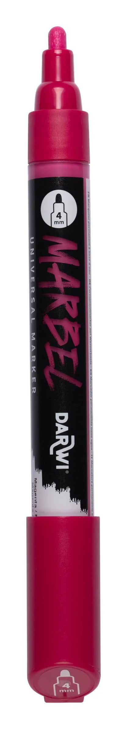 MARBEL Universal Pointe Ronde Medium 4mm marker - Magenta 905 (Pack x6)