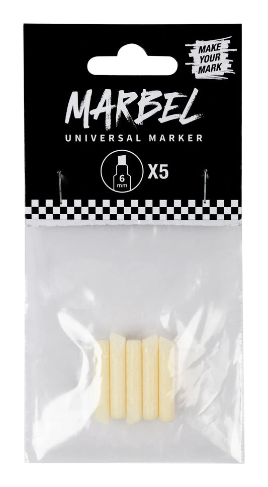 MARBEL Replacement points markers 6mm (5 pieces) (Pack x5)