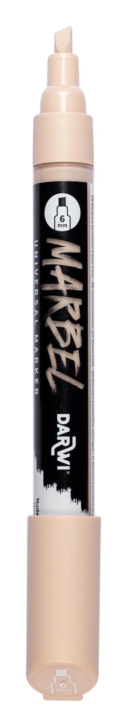MARBEL Universal Marker Pointe Biseau Medium 6mm - Nude 425 (Pack x6)
