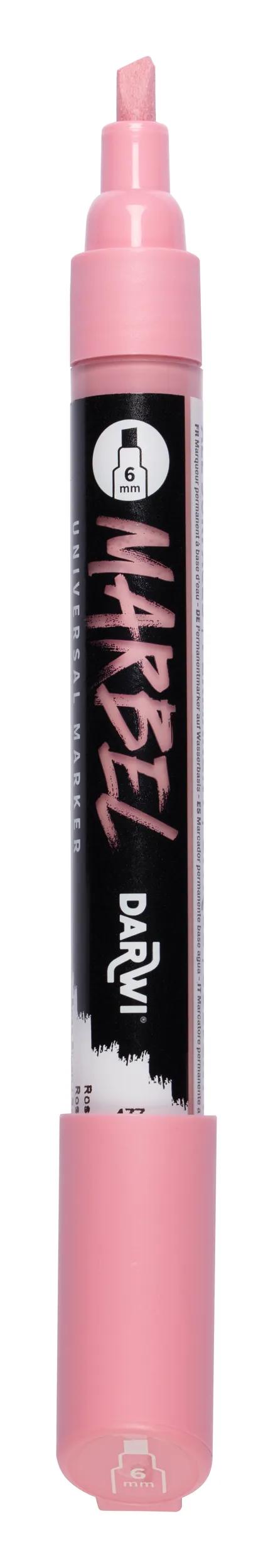 MARBEL Universal Marker Pointe Biseau Medium 6mm - Rose blush 477 (Pack x6)
