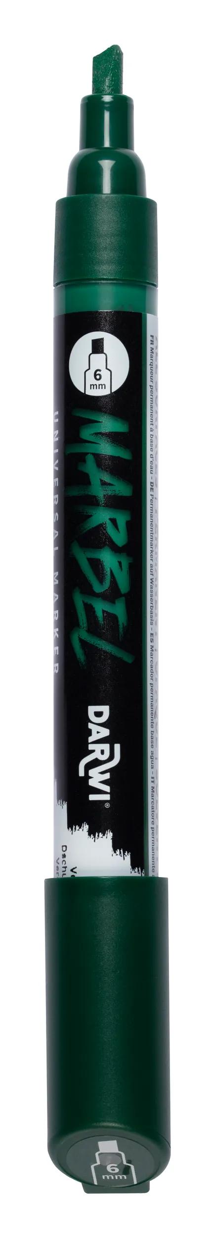 MARBEL Universal Marker Pointe Biseau Medium 6mm - Green jungle 680 (Pack x6)