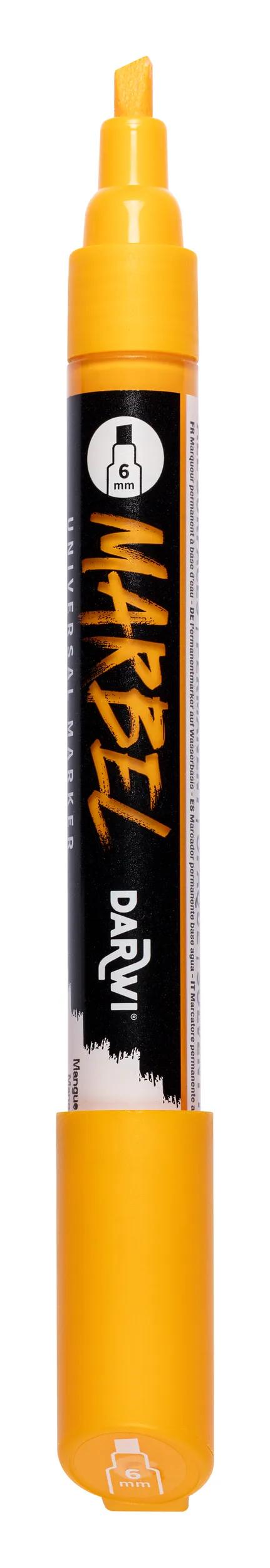MARBEL Universal Marker Pointe Biseau Medium 6mm - Mango 754 (Pack x6)