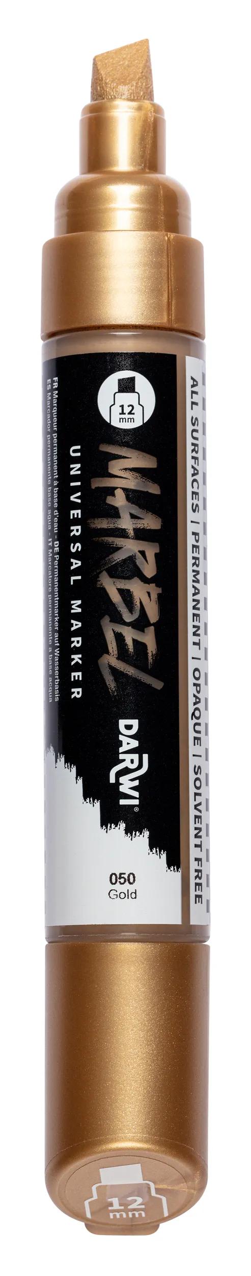MARBEL Universal Marker Pointe Biseau Large 12mm - Gold 050 (Pack x3)