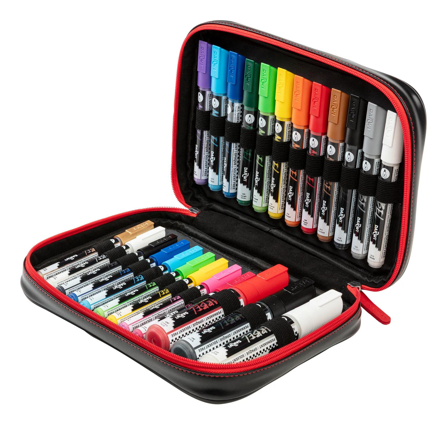 MARBEL Pack Of 24 Universal Markers (3x 0.7mm + 6x 2mm + 12x 4mm + 3x 12mm) - Assortment - New