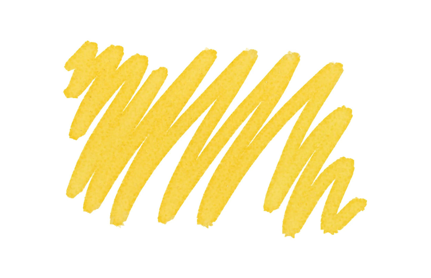 DARWI Marqueur Peinture sur Cuir Pointe Conique Fine 2mm - jaune soleil (Lot x6)