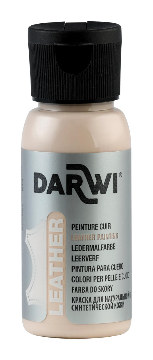 DARWI 50 ml Paint Bottle on Leather - Nude 425 (Pack x4)