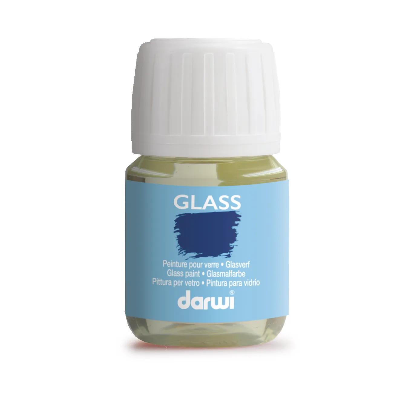 DARWI 30 ml bottle of Medium for Glass Painting - Transparent (Pack x5)