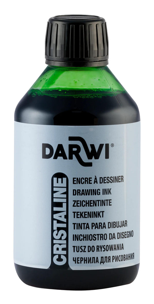 DARWI 250 ml draw ink bottle - Green prairie 611 (Pack x3)