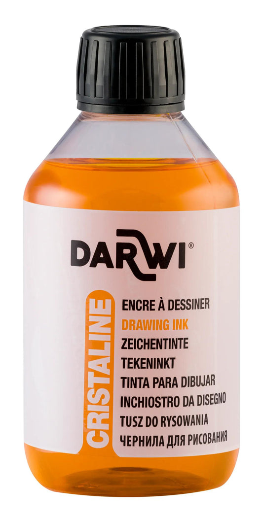 DARWI 250 ml bottle of Drawing Ink - Yellow 700 (Pack x3)