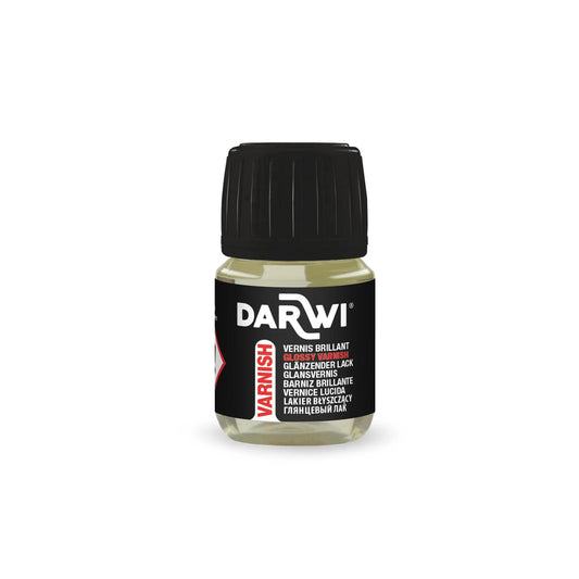 DARWI 30 ml bottle Alcohol varnish gloss finish (Pack x5)