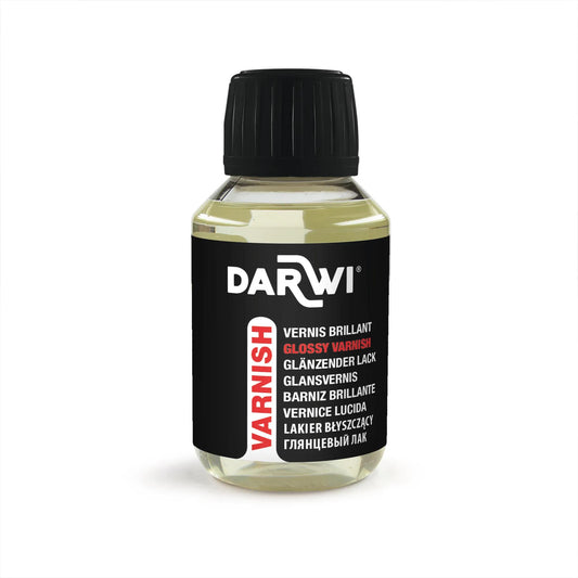 DARWI 100 ml bottle Alcohol varnish gloss finish (Pack x5)