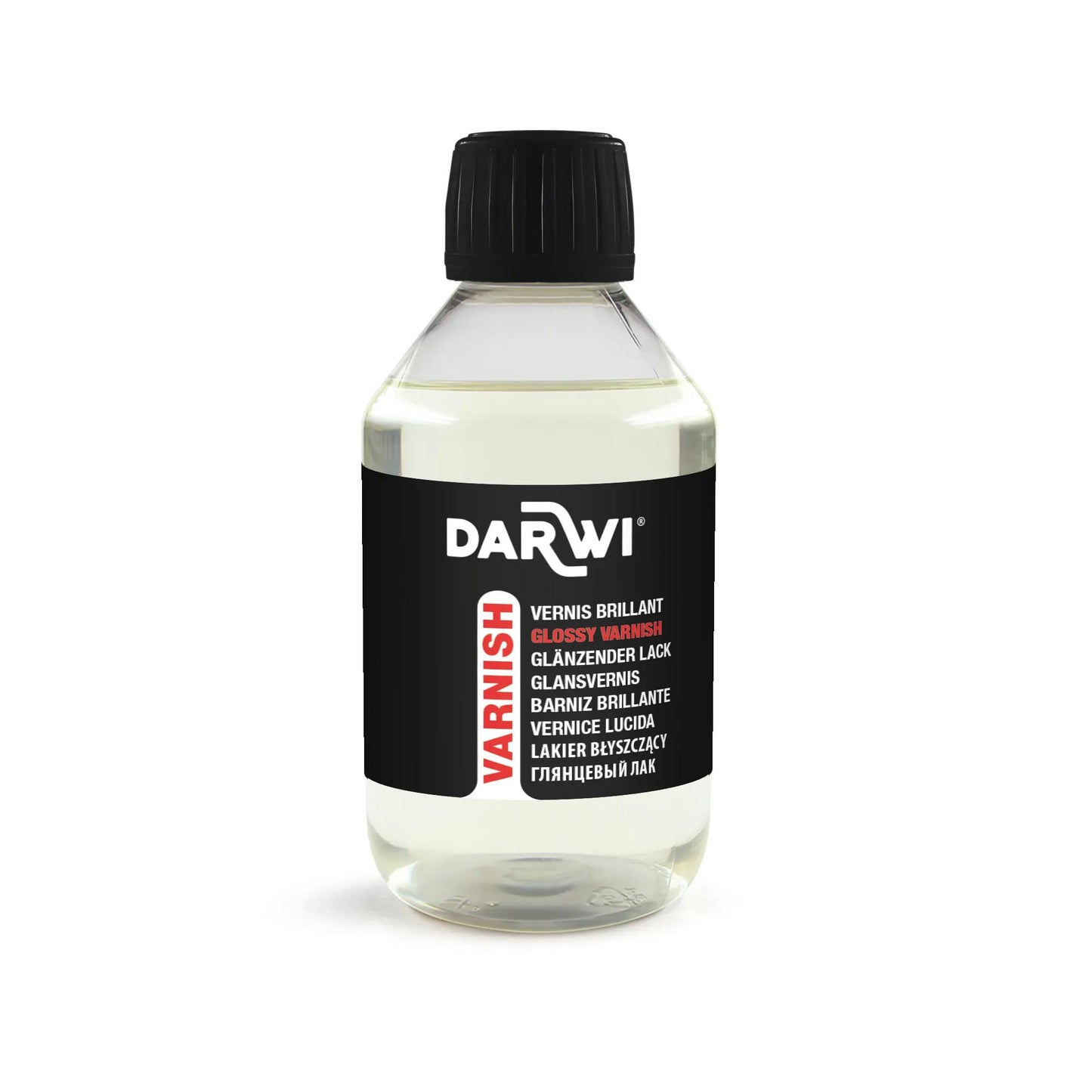 DARWI 250 ml bottle Alcohol varnish gloss finish (Pack x3)