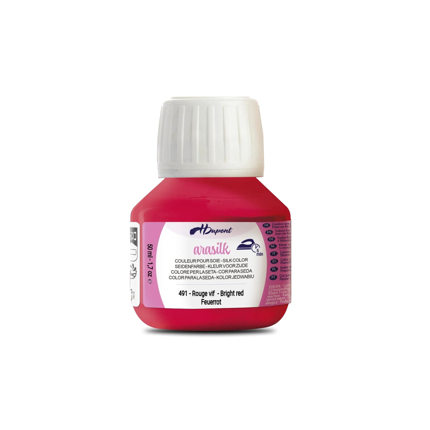 Arasilk 50 ml Bright red - Bright red 491 (Pack x3)