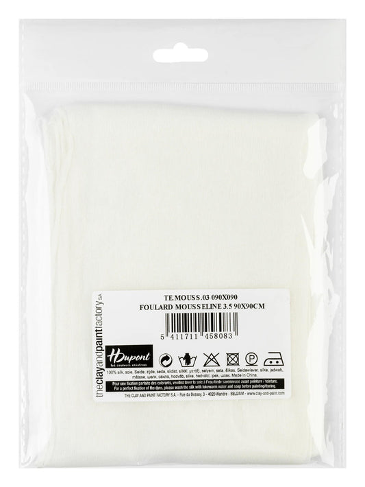 Foulard Chiffon 3.5 - 90x90cm - White (Pack x3)