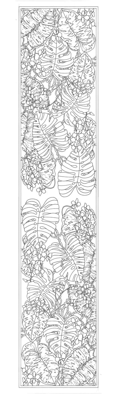Echarpe 100% soie - 180x43cm Katleya - Blanc (Lot x3)