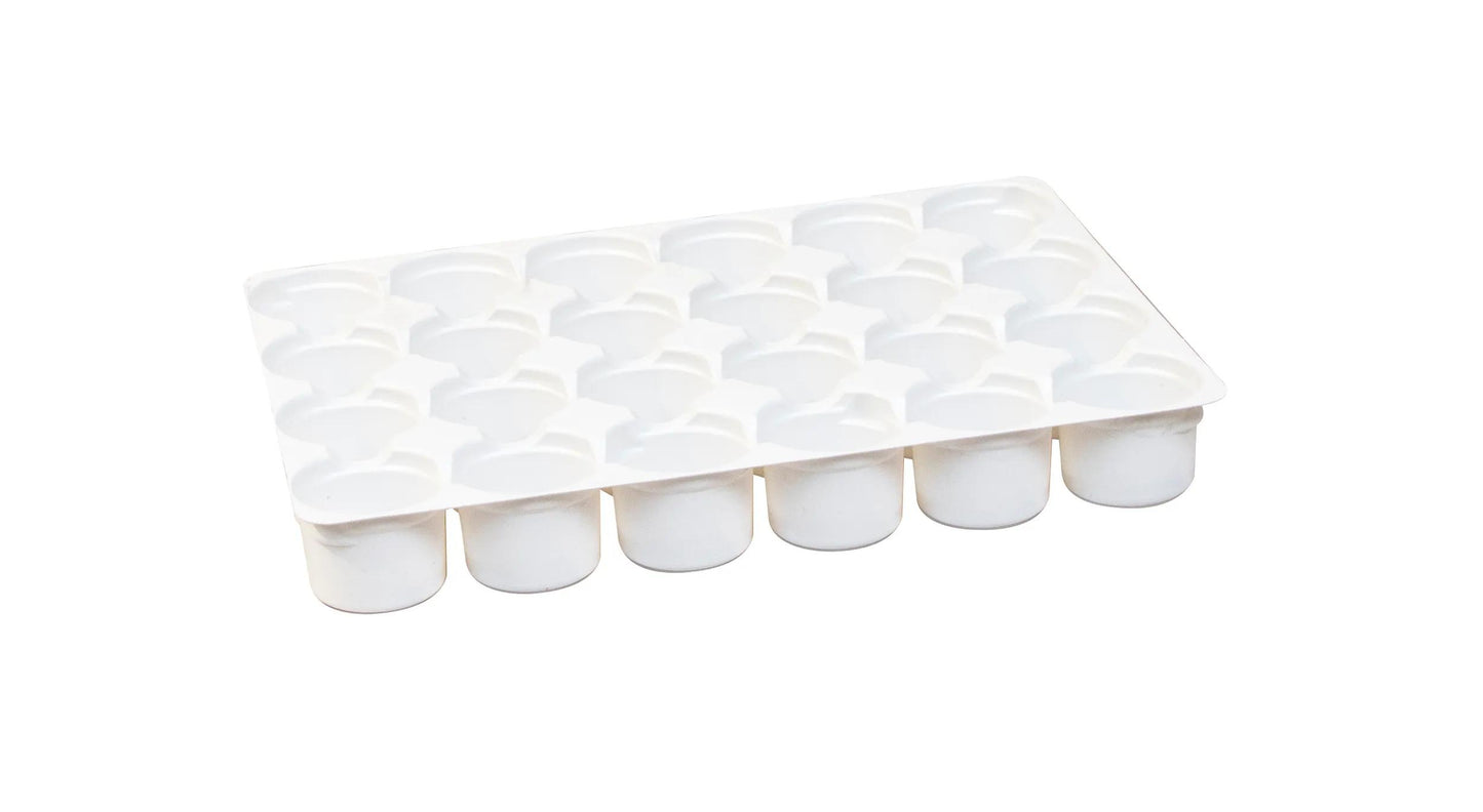 Tray 24 boxes + 24 gob. + cpt gout (Pack x4)