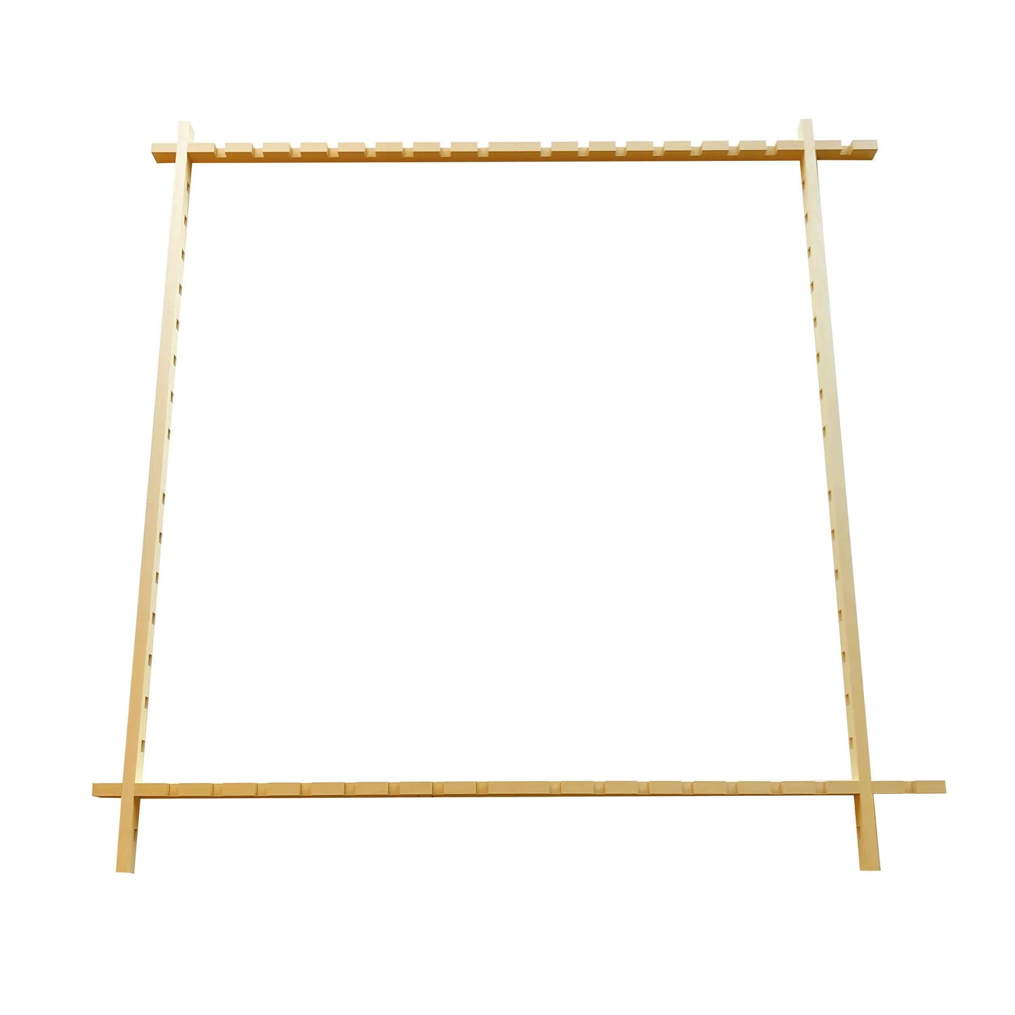 Notch frame 100x100cm - Brown