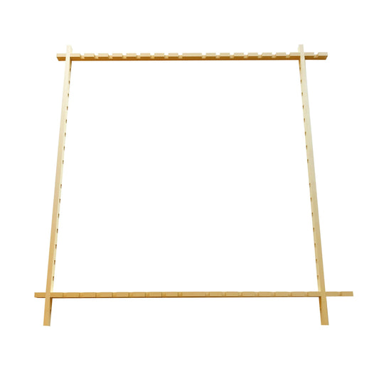 Notch frame 100x100cm - Brown