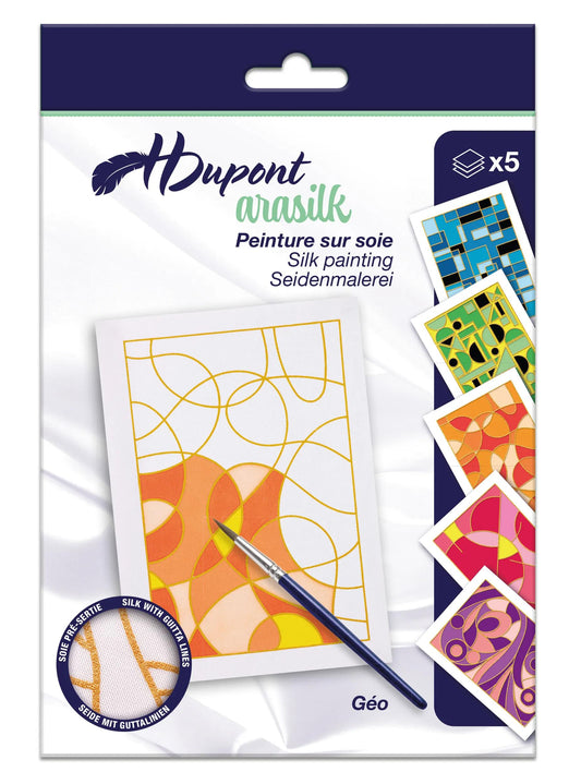 Set of 5 paint frames - Geometrics - White (Pack x5)