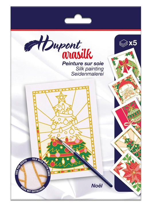 Set of 5 frames to paint - Christmas - White (Pack x5)