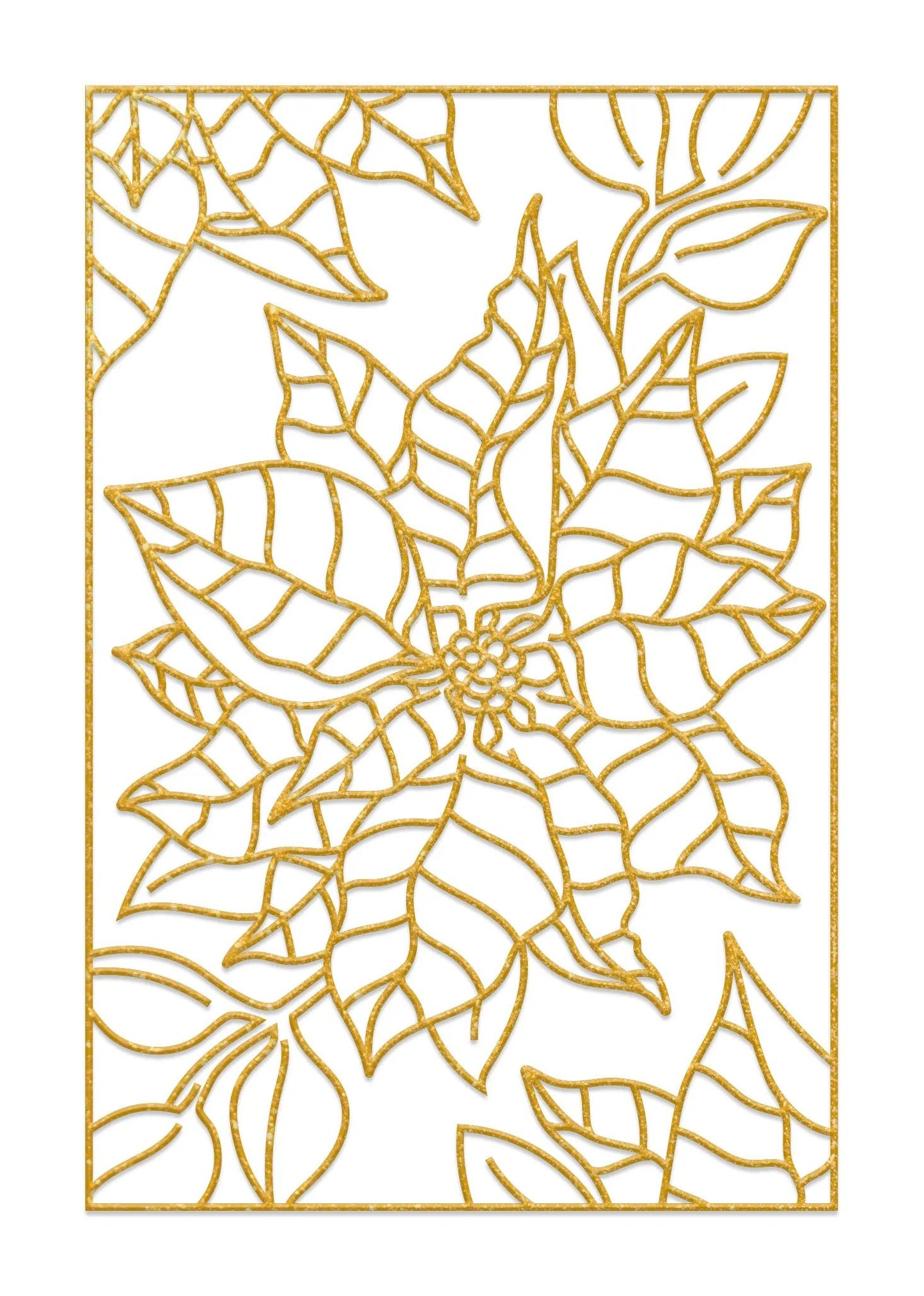 Set of 5 frames to paint - Christmas - White (Pack x5)