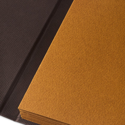 Leporello Cromia Ochre 220g 16.6 x 11.5 cm