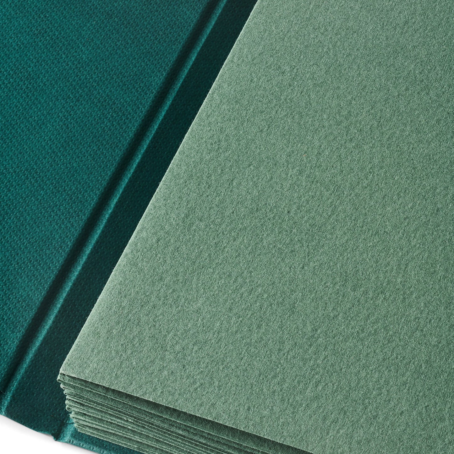 Leporello Cromia Green 220g 16.6 x 11.5 cm
