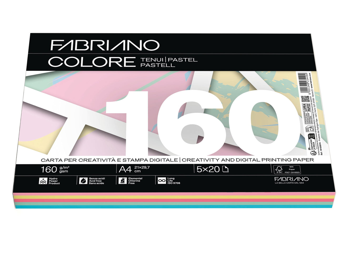 Fabriano Colore MIXTENUI A4 160g