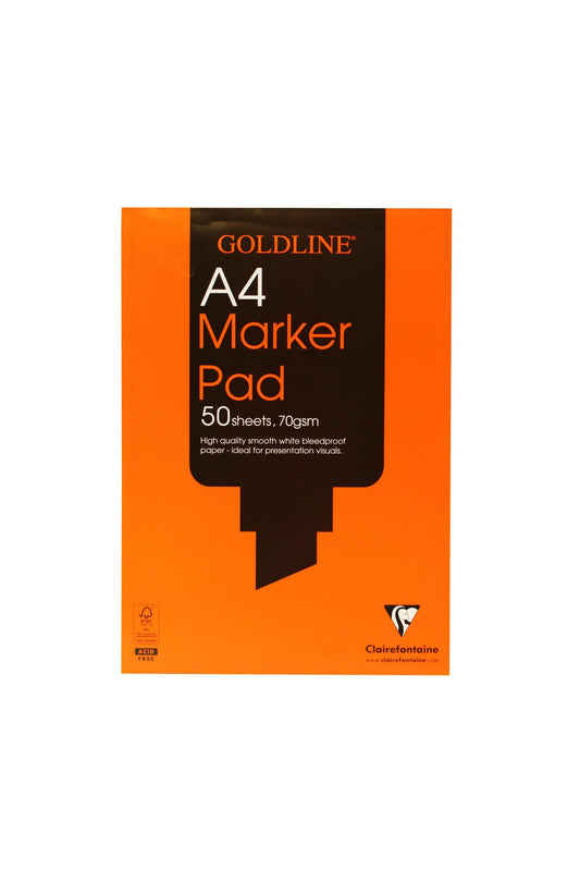 Goldline Marker Block verklebt 50F A4 70g (5er-Pack)