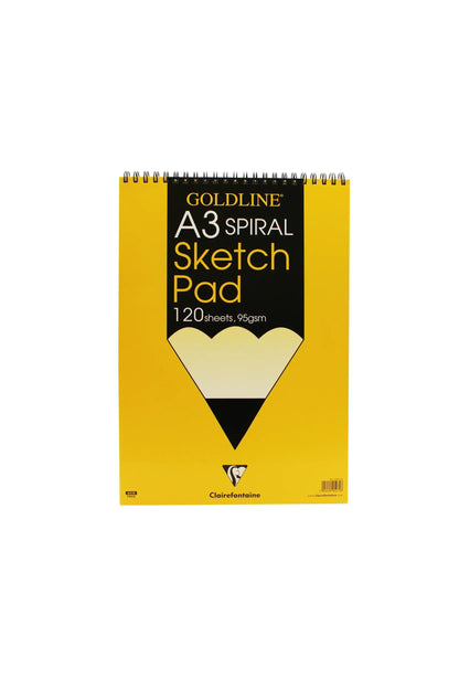 Goldline Sketch bloc spiralé 120F A3 95g (lot de 4)