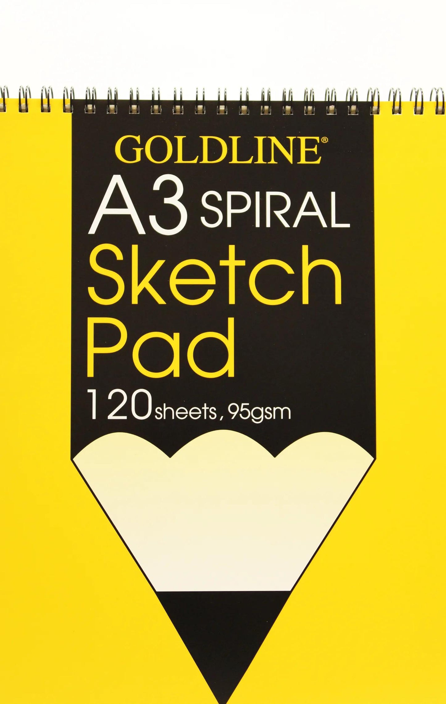 Goldline Sketch Spirale blocco 120F A3 95g (Pacchetto x4)
