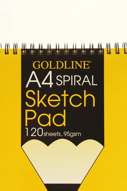 Goldline Sketch bloc spiralé 60F A4 95g (lot de 4)