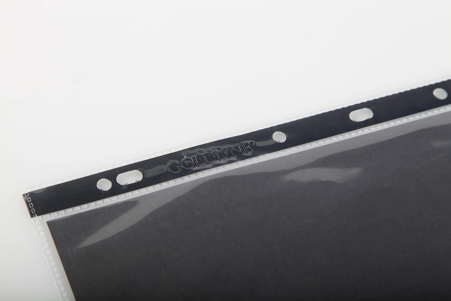 Transparente perforierte Beutel 10F A4