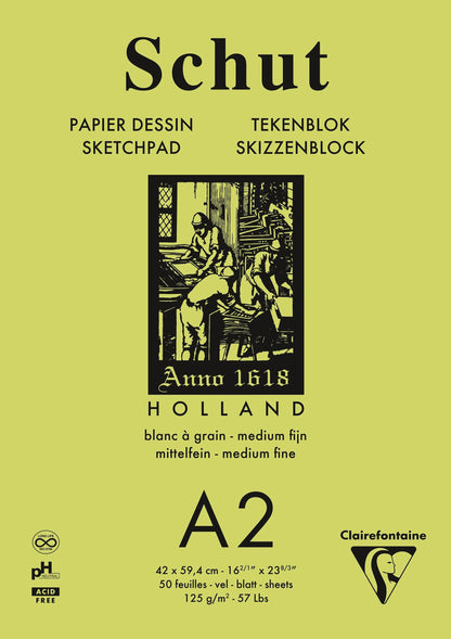 Petit Grain Sketch blocco incollato 50F A2 125g