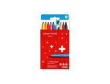 Cardboard boxe of 10 Fibre-tipped pens SWISSCOLOR