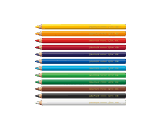 Boîte Carton 12 Couleurs Maxi SWISSCOLOR aquarellable