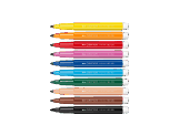 Cardboard boxe of Maxi 10 Fibre-tipped pens SWISSCOLOR