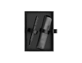 Set ECRIDOR™ BLACK LINES Kugelschreiber und Lederetui