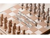 Rollerball Pen Ecridor™ Damier Grey Silver