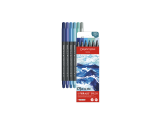 Set 6 Feutres Fibralo™ Brush Marine