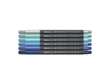 Set 6 Feutres Fibralo™ Brush Marine