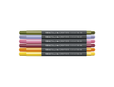 Set 6 Fibre-tipped Pens Fibralo™ Brush Bloom
