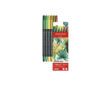 Set 6 Fibre-tipped Pens Fibralo™ Brush Botanic