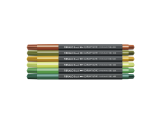Set 6 Fibre-tipped Pens Fibralo™ Brush Botanic