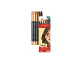 Set 6 Pennarelli Fibralo™ Brush Portrait